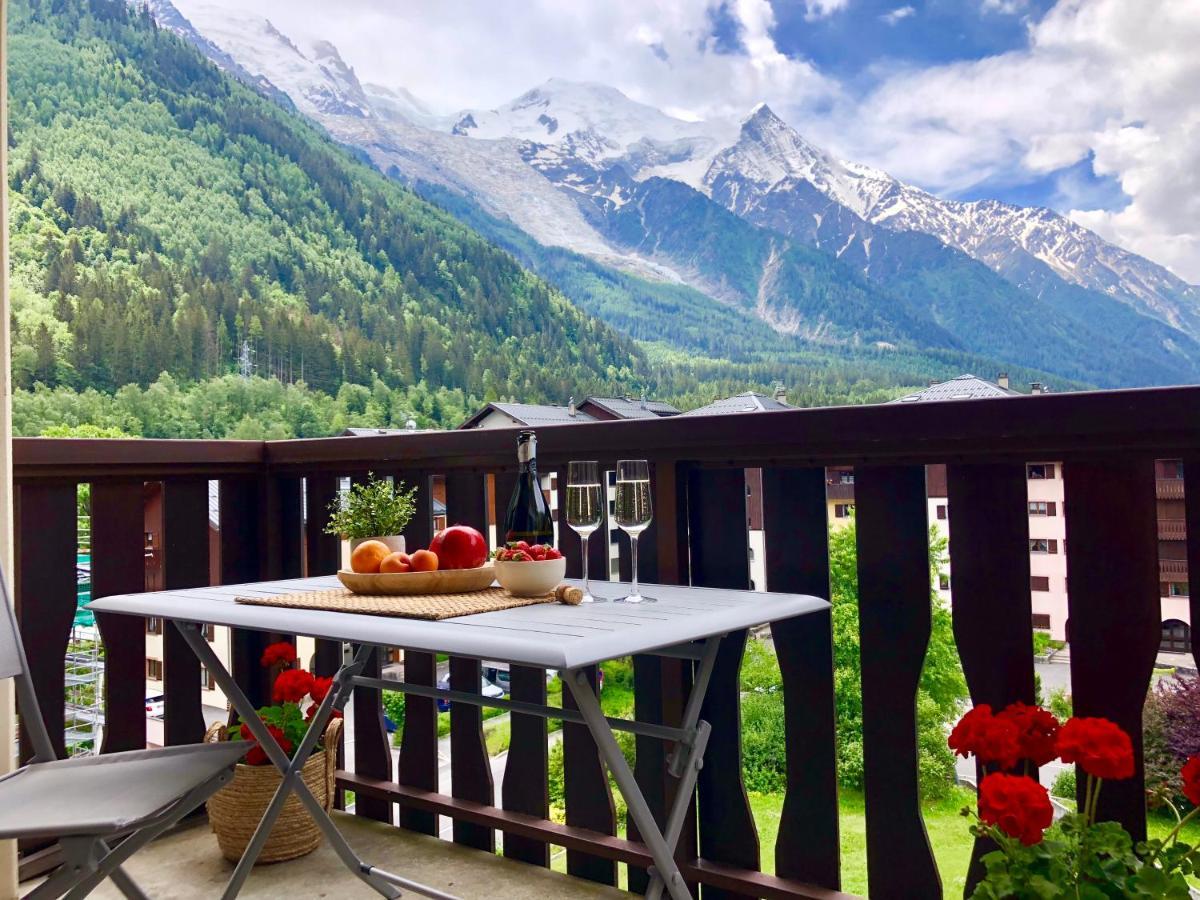 Mont Blanc 43, Vue Mont Blanc , Balcon, Parking Apartamento Chamonix Exterior foto