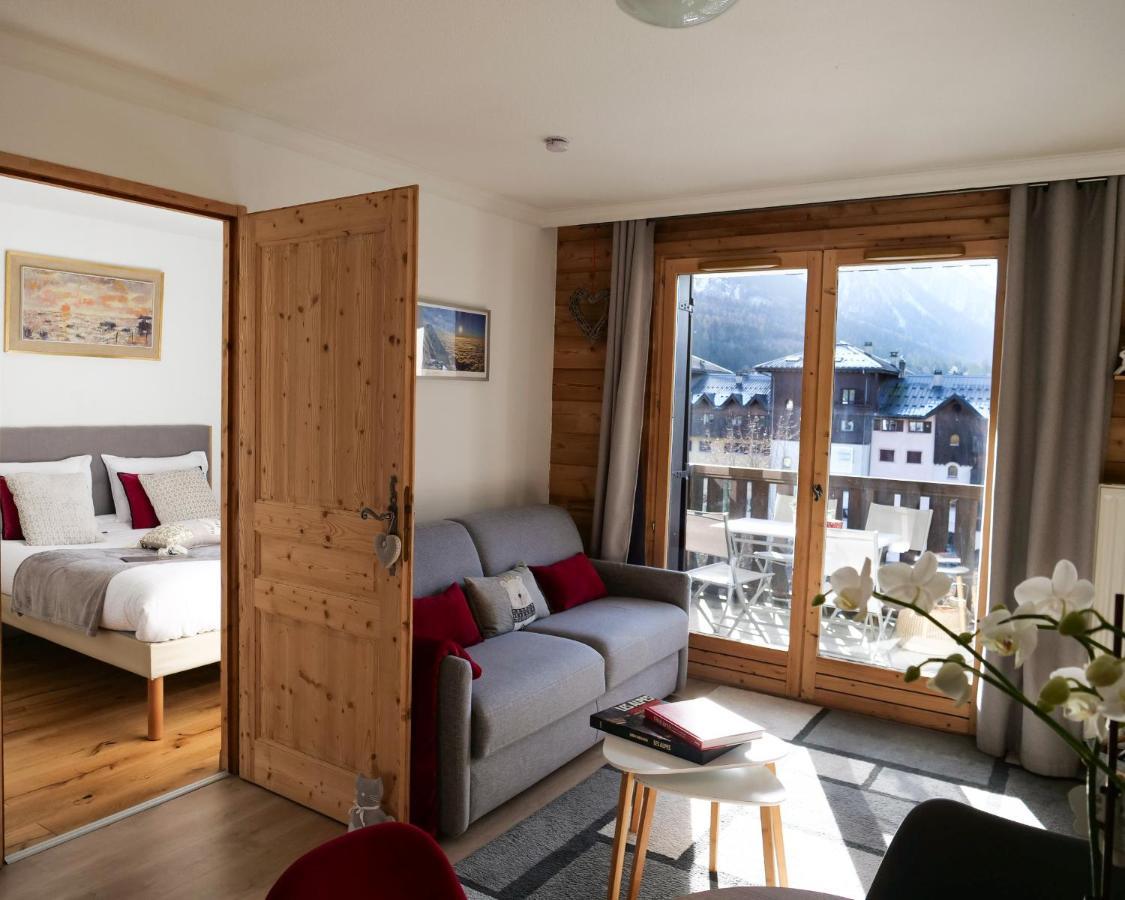 Mont Blanc 43, Vue Mont Blanc , Balcon, Parking Apartamento Chamonix Exterior foto
